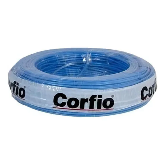 Cabo Flexível 16mm 750v Rolo 100m Azul Corfio Foto 1