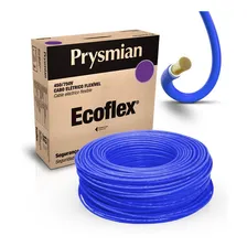 Cabo Flexível Ecoflex 4,00mm 70g 750v Cores 100m Prysmian Foto mini 2
