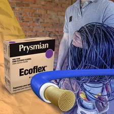 Cabo Flexível Ecoflex 4,00mm 70g 750v Cores 100m Prysmian Foto mini 3