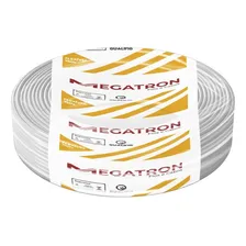 Cabo Flexível Megatron 1,0mmx100m Rolo 750v Branco Foto  mini 1