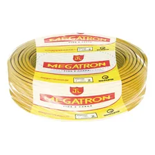 Cabo Flexível Megatron 1,0mmx100m Rolo 750v Amarelo Foto mini 1