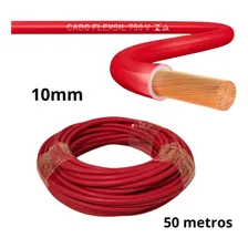 Cabo flexivel SIL Cabo Flexível 10mm 10mm vermelho x 50m em rolo Foto mini 4