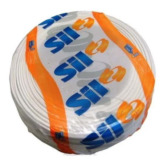 Cabo flexĂvel SIL Cabo FlexĂvel 10Mm 750V 10MM branco x 100m em rolo Foto 1