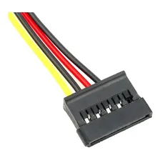 Cabo Força Adaptador Fonte Duplo Y Ide Molex X 2 Sata Foto mini 4