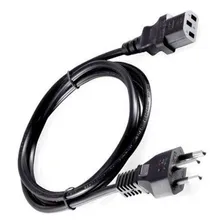 Cabo Força Energia Tripolar Para Cpu E Fontes 3 Metros Foto mini 2