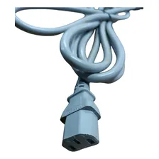Cabo Força Pc Ac Fonte Tripolar 3mm Plug 20 Amperes 1,50m Foto mini 4