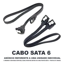 Cabo Gamer Dados Sata 3 Serial Ata Sata 6gb/s Sata3 Sataiii Cor Preto Foto mini 4