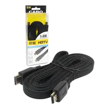 Cabo Hdmi 1,8 Metros 1.4 Malha Blindado Ultra Full Hd 1080p Foto mini  2