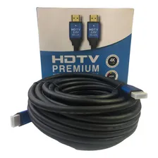 Cabo Hdmi 10m Blindado 2.0 Ethernet 10 Metros 4k 3d 2160p Foto mini  3