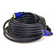 Cabo Hdmi 1.4 10 Metros Full Hd 10m 1080p Lcd Ps3 Xbox Tv 3d Foto mini 1