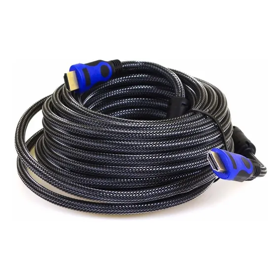 Cabo Hdmi 1.4 10 Metros Full Hd 10m 1080p Lcd Ps3 Xbox Tv 3d Foto 1