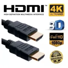Cabo Hdmi 1.4 Ultra Hd 4k 30awg Ouro Com Filtro 1.8m Mxt Foto mini 3