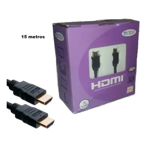 Cabo Hdmi 15 Metros 2.0 4k Ultra Hd 3d Alltech Foto 1