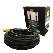 Cabo Hdmi 15 Metros 2.0 4k Ultra Hd 3d 19 Pinos Até 2160p Foto mini 1