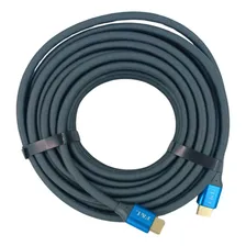 Cabo Hdmi 15 Metros 4k 2.0 Com Conector 24k Gold Blindado Foto mini 2