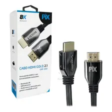 Cabo Hdmi 2.1 8k Hdr Ultra Hd Dinâmico 1,5 Metro Foto mini 1