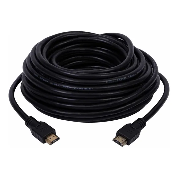 Cabo Hdmi 25 Metros 1.4 Ultra Hd 3d Multimedia Cor Preto Foto 1