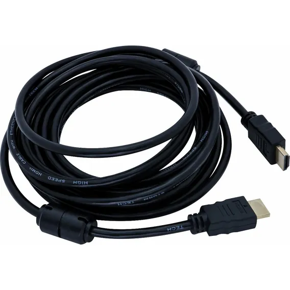 Cabo Hdmi 5 Metros 1.4 Ultra Hd 3d 19 Pinos Blindado Foto 1