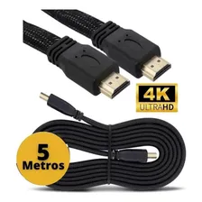 Cabo Hdmi 5m 2.0 19 Pinos Ethernet 5 Metros 4k Ultra Hd 3d Foto mini  2