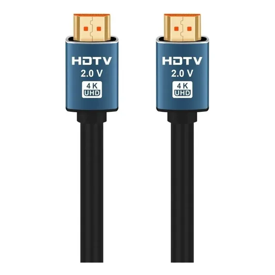 Cabo HDMI de alta velocidade de 1 HDMI HDMI para 1 cabo HDMI 2.0 Hdtv 4k 10mts preto 10m Foto 1