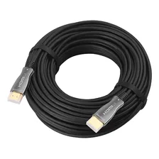 Cabo Hdmi Fibra Ótica Ou Fibra Óptica 2.0 4k 20 Metros Foto  mini 1