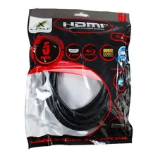 Cabo Hdmi Full Hd 5 Metros Dvd, Tv, Home, Xbox, Ps3 - 1080p Foto mini 2
