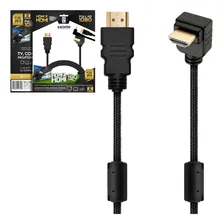 Cabo Hdmi X Hdmi 90º 1080p 3d 4k 2m Foto mini 3