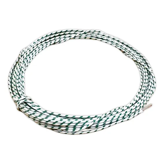Cabo Hibrido Fibra Siliconado Exaustor Chaminé 7a 1mm 2 Mts Foto 1