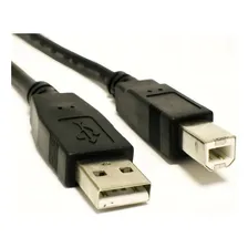 Cabo Impressora Usb 2.0 Universal Hp Epson Canon Elgin 1,80m Foto  mini 1
