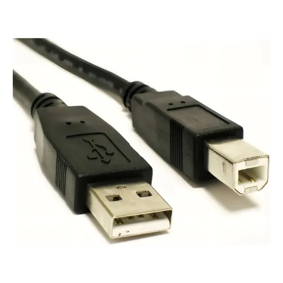 Cabo Impressora Usb 2.0 Universal Hp Epson Canon Elgin 1,80m Foto 1