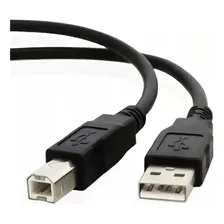 Cabo Impressora Usb 2.0 Universal Hp Epson Canon Elgin 1,80m Foto mini  3