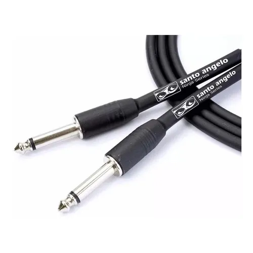 Cabo Instrumento Santo Angelo Ninja 7,6 M 25ft Plug Reto Foto 1