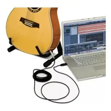 Cabo Interface Usb X P10 Para Instrumentos Guitarra Violão Foto mini 4