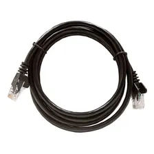 Cabo Internet Cat6 Alta Velocidade Cat6 1,5 Metro Giga Preto Foto mini  2