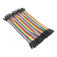 Cabo Jumper 10cm Femea X Femea 40 Unid Pic/arduino Foto  mini 1