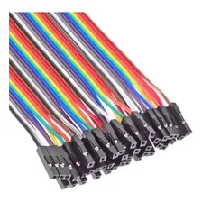 Cabo Jumper 10cm Femea X Femea 40 Unid Pic/arduino Foto mini 4