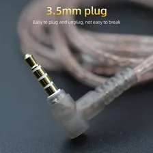 Cabo Kz Tipo B Com Microfone Para Zst,zs10,as10, Zst X, Zsr Foto mini 3