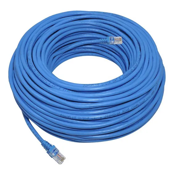 Cabo Lan Utp Cat6 Furukawa Crimpado Cmx Sohoplus Rl 15 Mt Foto 1