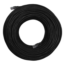 Cabo Lan Utp Furukawa Crimpado Preto Rj45 Cat6 60 Metros Foto mini 2