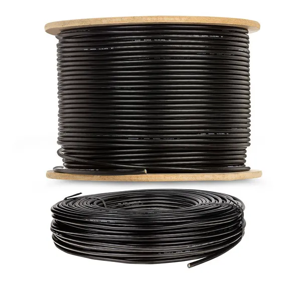 Cabo Manga 6x26 Awg - Sem Blindagem Preto - 4 M Foto 1