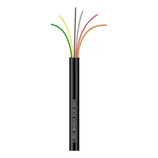 Cabo Manga 6x26 Awg - Sem Blindagem Preto - 4 M Foto mini 2