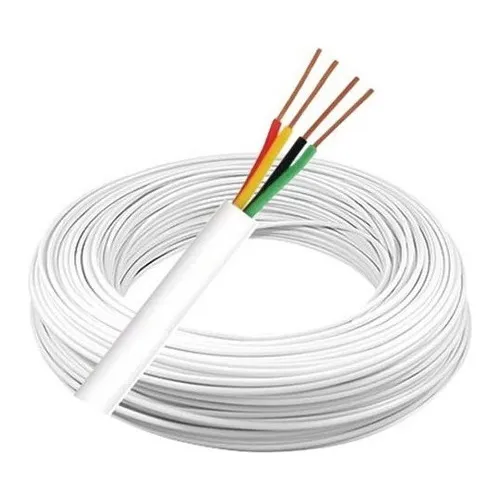 Cabo Manga Flexível 4 Vias 24 Awg 50 Metros Foto 1