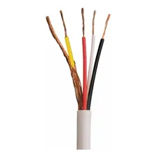 Cabo Manga Flexível 4 Vias 24 Awg 50 Metros Foto mini  2