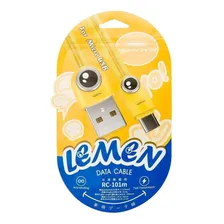 Cabo Micro Usb - Carga Rápida 2.1a Cor Amarelo Foto mini  3