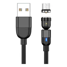 Cabo Micro Usb V8 2 Metros 2m Em L 90 Graus Carga E Dados Cor Preto Foto mini 1