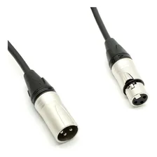 Cabo Microfone 2x0,30 Xlr Canon Balanceado Profissional 20m Foto mini 3