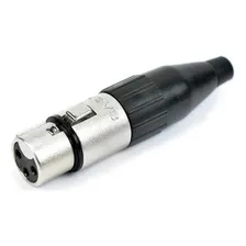Cabo Microfone Balanceado Santo Angelo Xlr E Xlr 3 Metro Dmx Foto mini 2