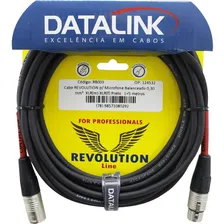 Cabo Microfone Datalink Revolution Silent Xlr Xlr Canon 5m Foto  mini 1