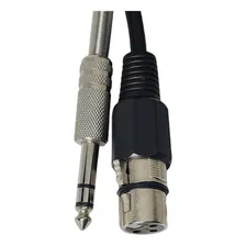 Cabo Microfone E Violão Mono Xlr / P10 10 Metros Foto mini  3