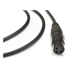 Cabo Microfone Santo Angelo Ninja Hg P10 X Xlrf B 03ft 0,9m Foto mini 4
